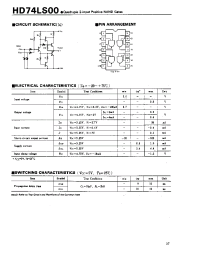 Datasheet HD74LS05 производства Hitachi